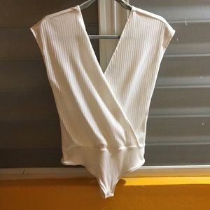 Zara white bodysuit ⚡️